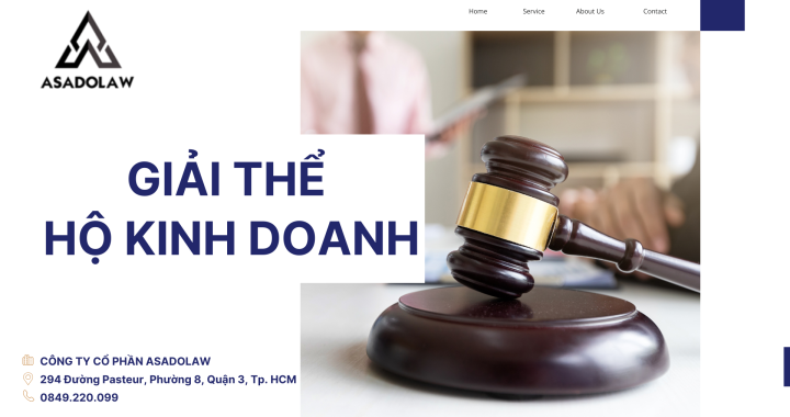 Hướng Dẫn Thủ Tục Giải Thể Hộ Kinh Doanh